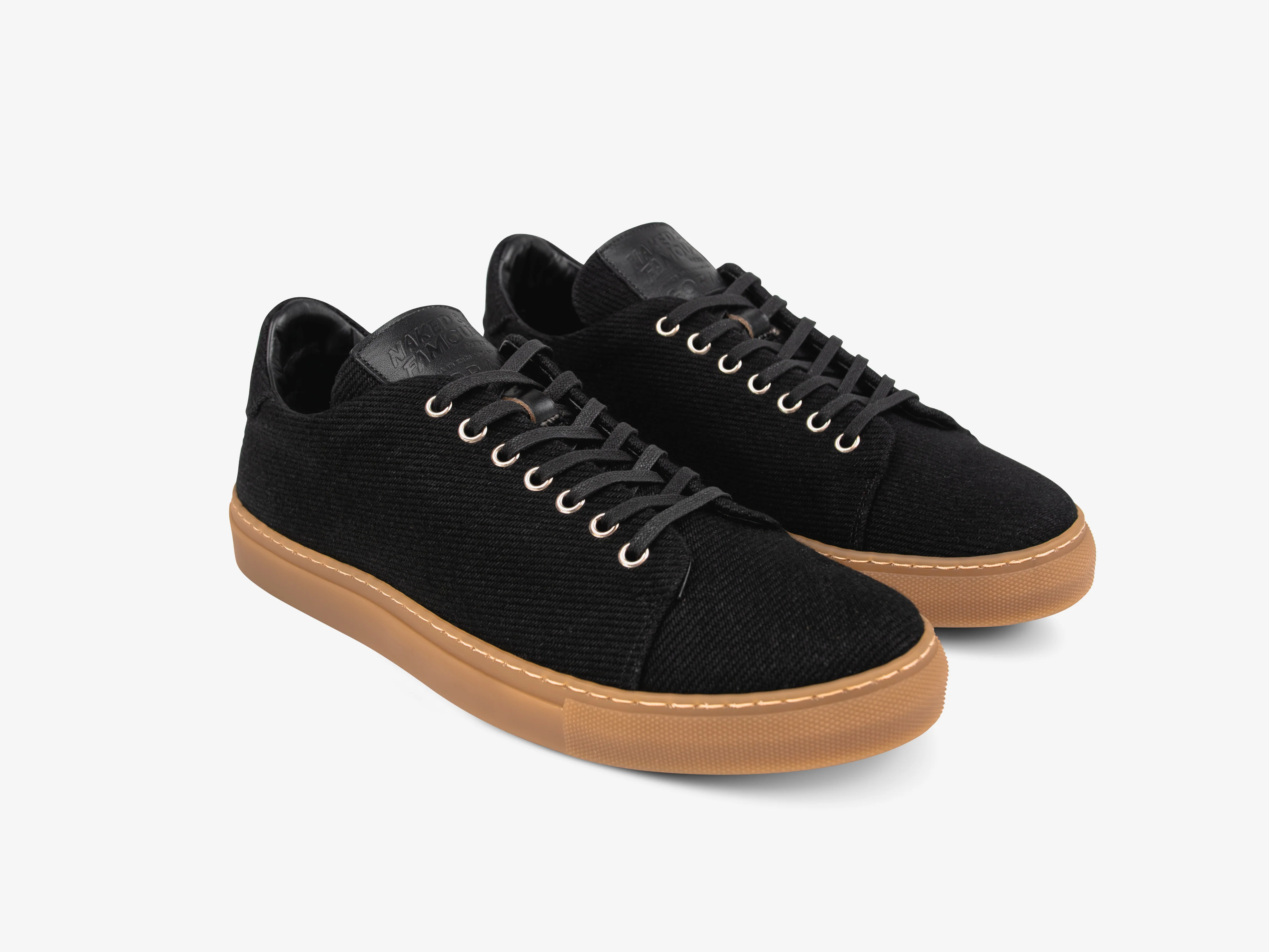 MELLOR GORAL x Naked & Famous Denim Sneakers - 32 oz Japanese Selvedge Denim - Image 4