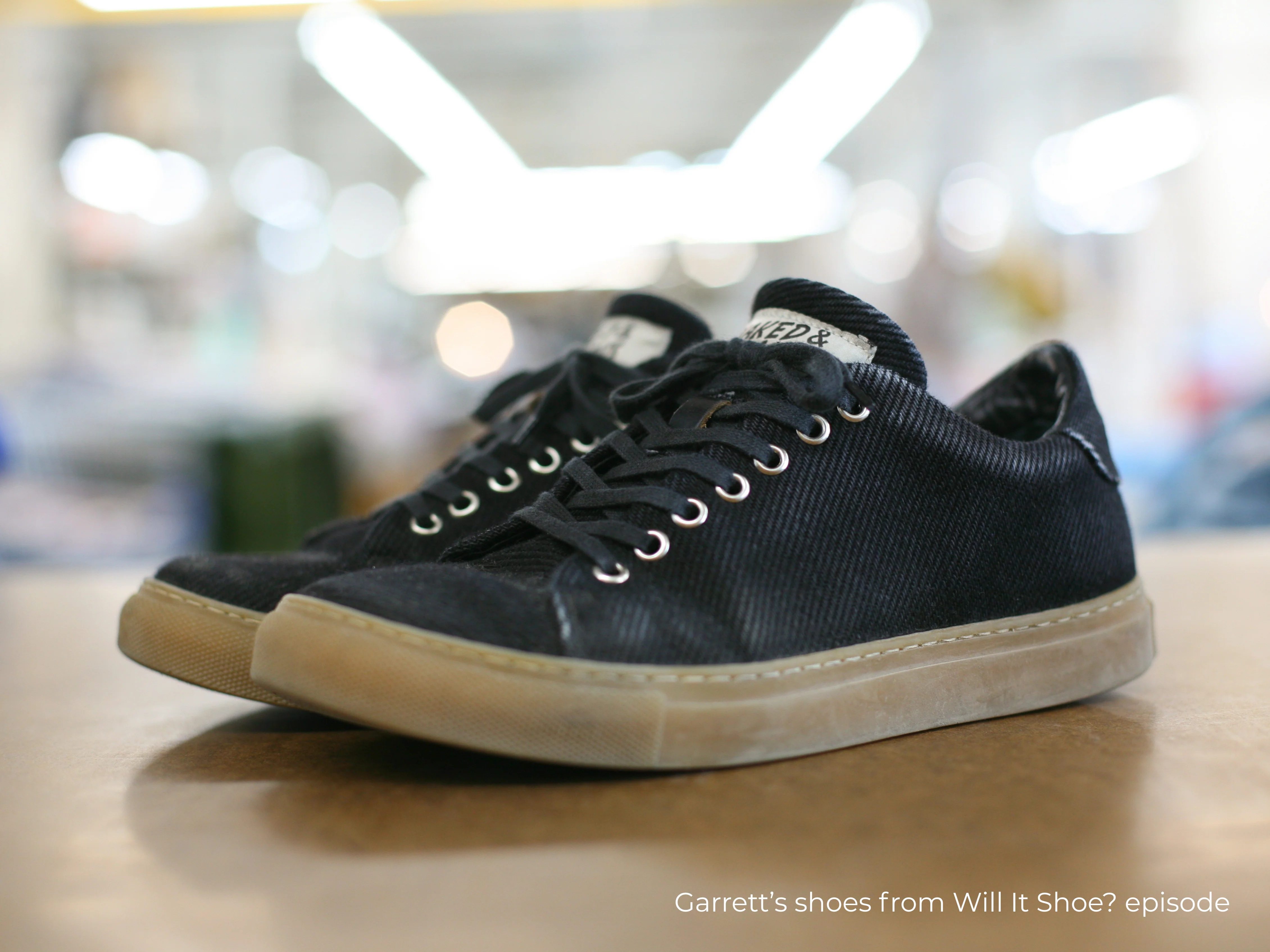 MELLOR GORAL x Naked & Famous Denim Sneakers - 32 oz Japanese Selvedge Denim - Image 7